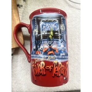 Disney "The Twilight Zone Tower of Terror" red coffee mug‎